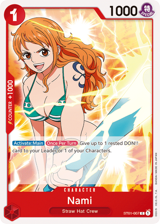 Nami - ST01-007 - Common-One Piece Singles