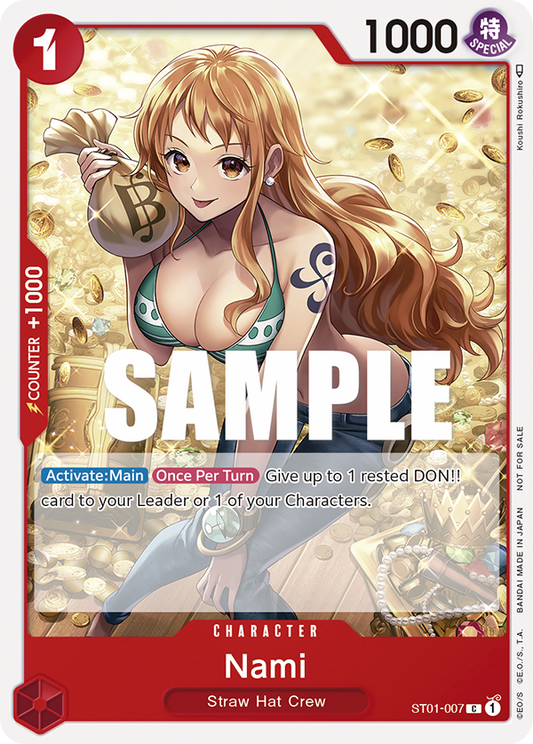 Nami - ST01-007 - Promo