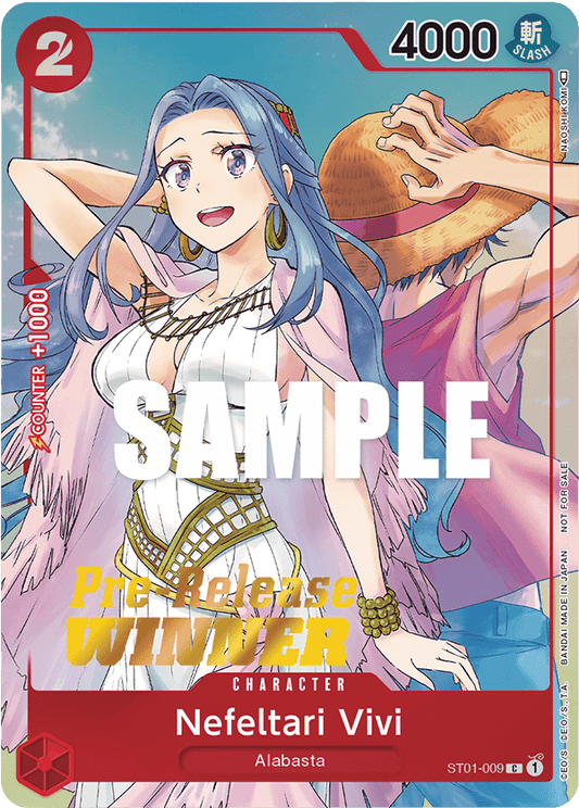 Nefeltari Vivi - ST01-009 - OP-03 Pre-Release Winner