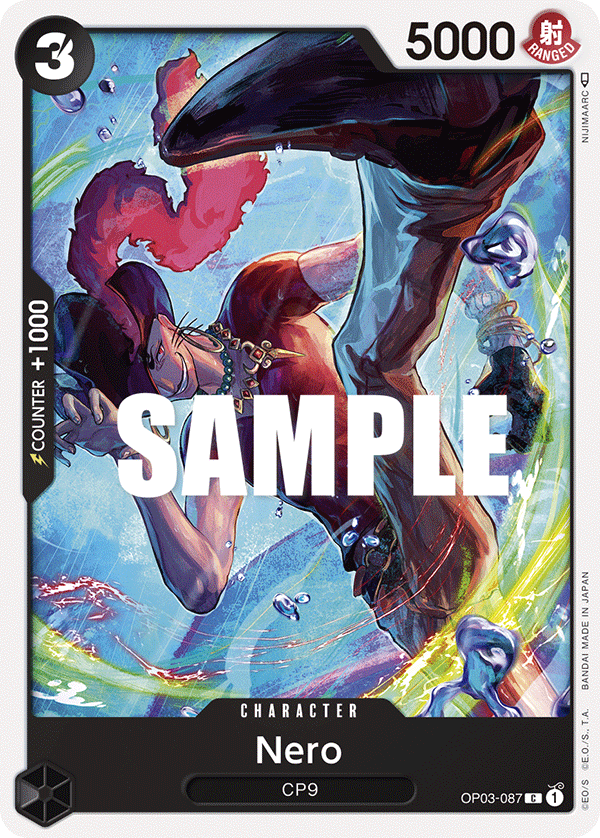 Nero - OP03-087 - Common-One Piece Singles