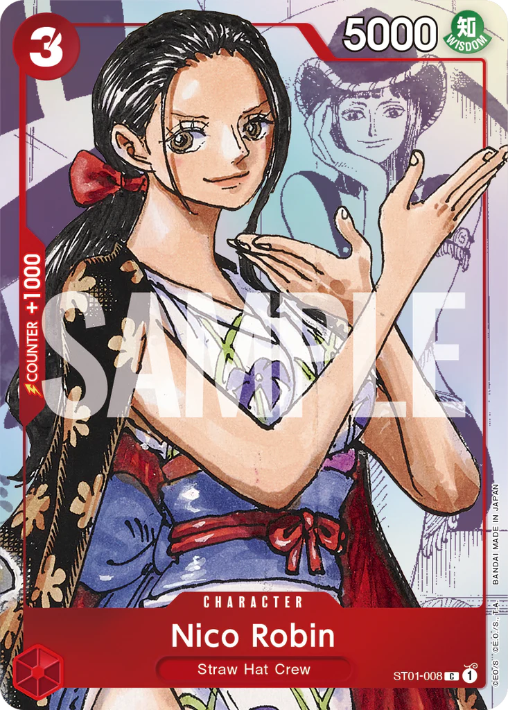 Nico Robin - ST01-008 - 25th Anniversary Promo