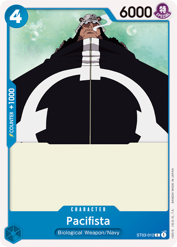 Pacifista - ST03-012 - Common-One Piece Singles