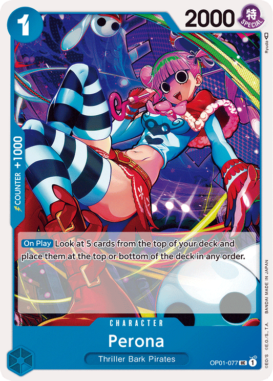 Perona - OP01-077 - Uncommon-One Piece Singles