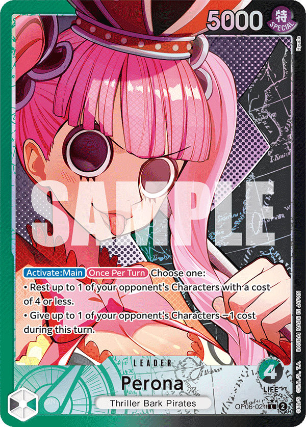 Perona - OP06-021 - Leader (Alt Art)