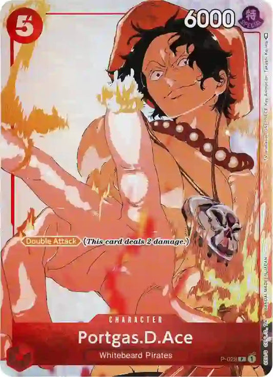 Portgas D. Ace - P-028 - Alternate Art (Gift Collection 2023)