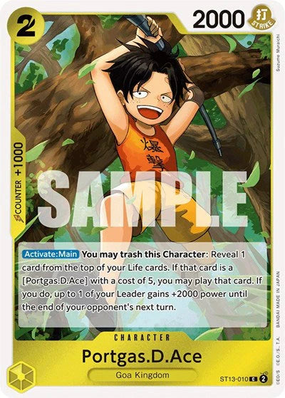 Portgas D. Ace - ST13-010 - Common