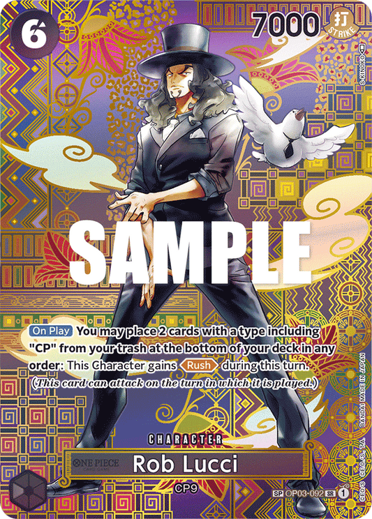 Rob Lucci - OP03-092 - OP05 Special Parallel