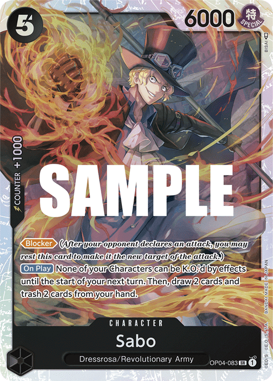 Sabo - OP04-083 - Super Rare