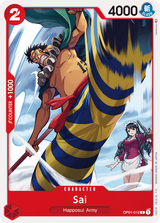 Sai - OP01-012 - Common-One Piece Singles