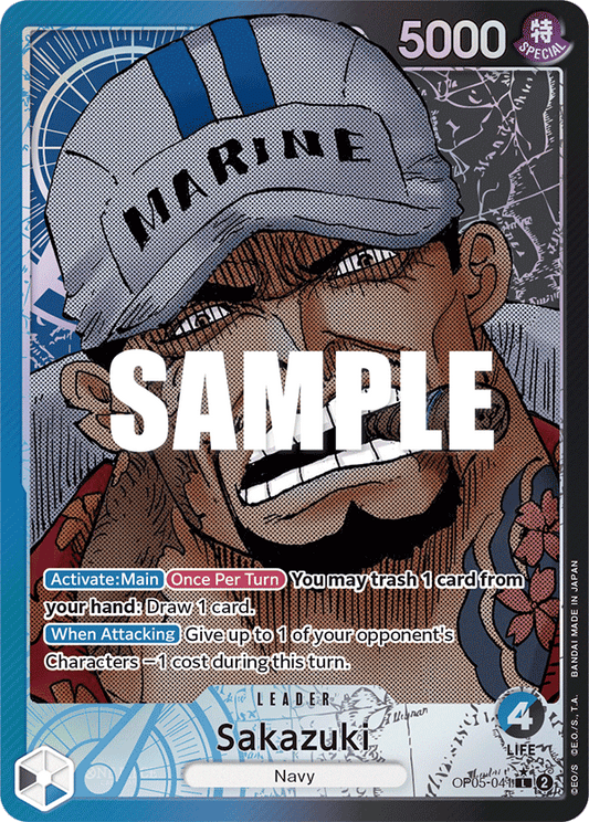 Sakazuki - OP05-041 - Leader (Alt Art)