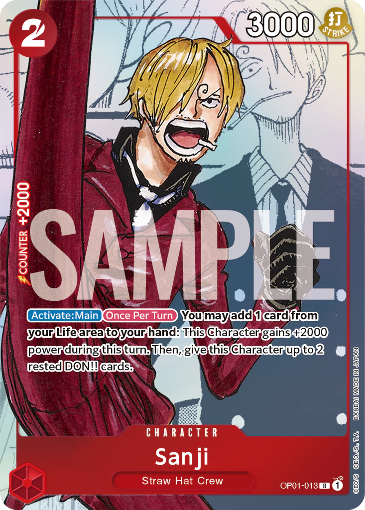 Sanji - OP01-013 - 25th Anniversary Promo