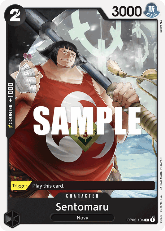 Sentomaru - OP02-104 - Common-One Piece Singles