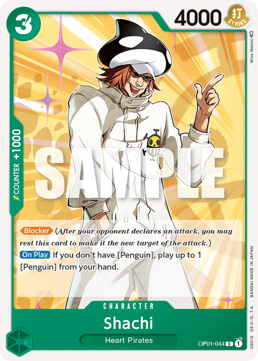 Shachi - OP01-044 - Common-One Piece Singles