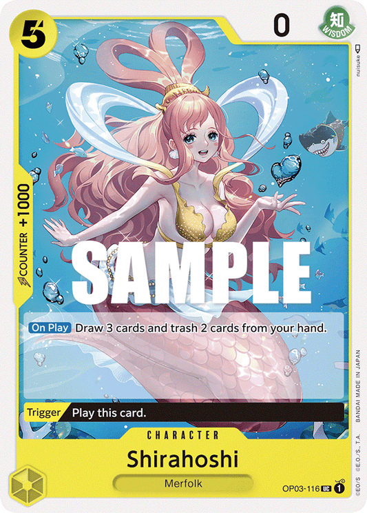 Shirahoshi - OP03-116 - Uncommon-One Piece Singles