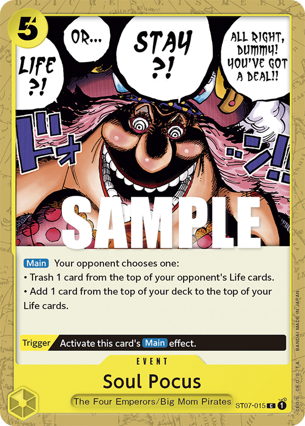 Soul Pocus - ST07-015 - Common-One Piece Singles