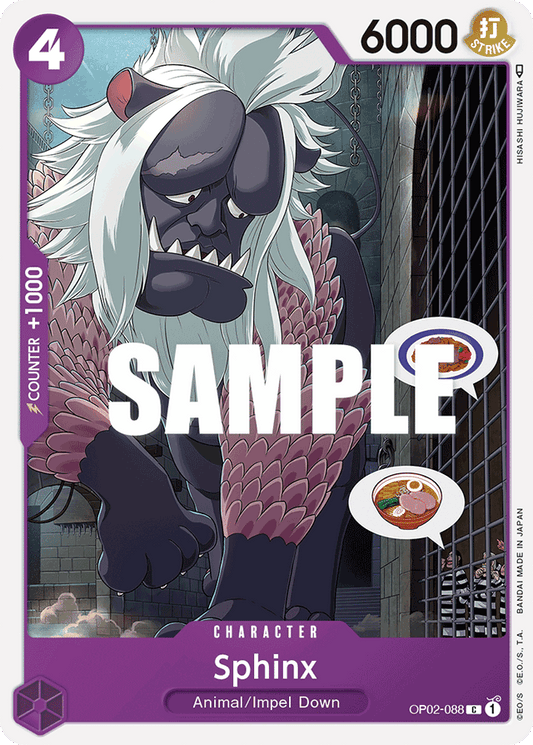 Sphinx - OP02-088 - Common-One Piece Singles