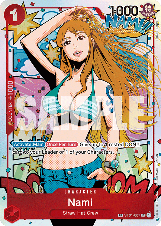 ST01-007 - Nami - Treasure Rare