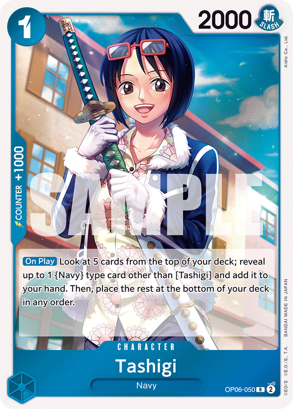 Tashigi - OP06-050 - Rare