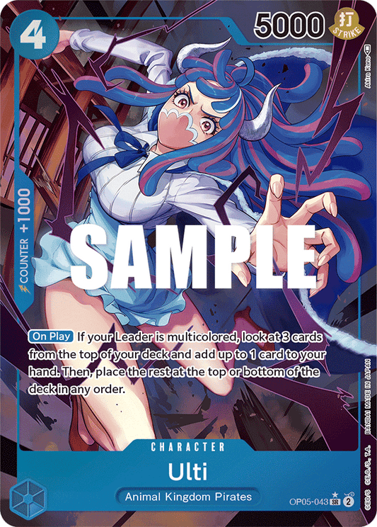 Ulti - OP05-043 - Super Rare (Alt Art)