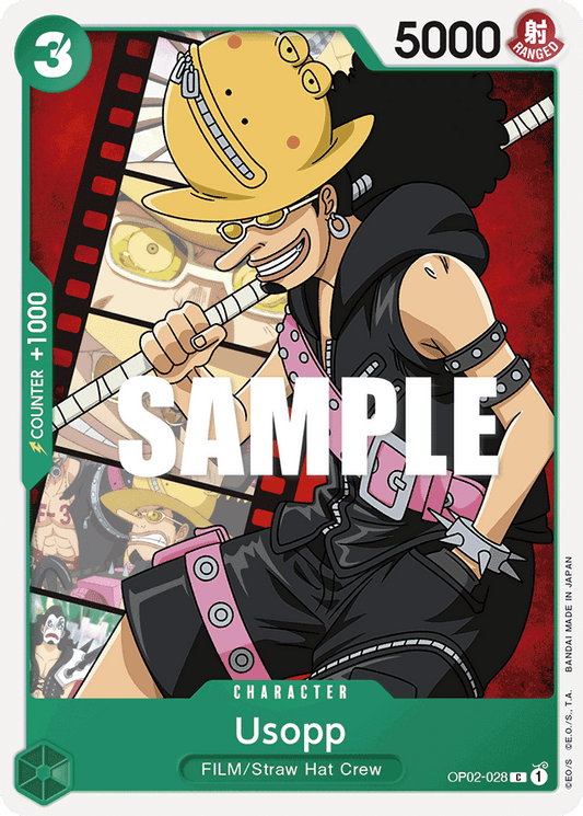 Usopp - OP02-028 - Common-One Piece Singles
