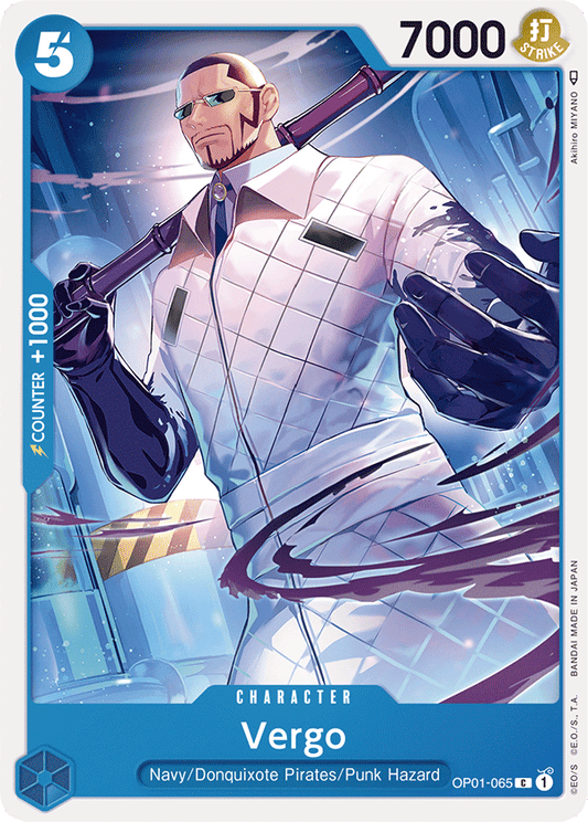 Vergo - OP01-065 - Common-One Piece Singles