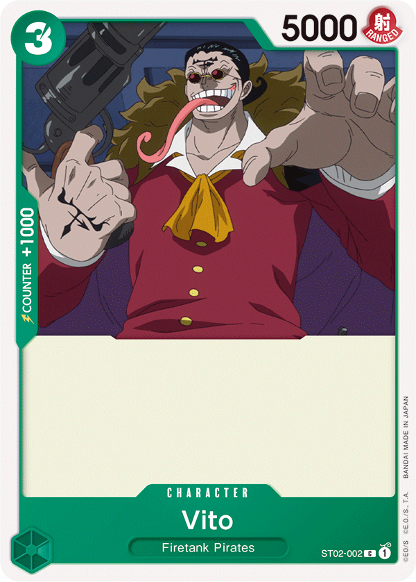 Vito - ST02-002 - Common-One Piece Singles