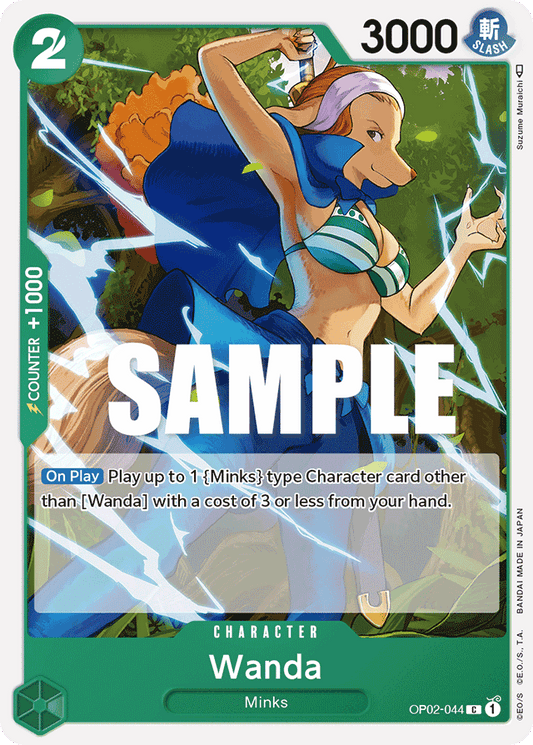 Wanda - OP02-044 - Common-One Piece Singles