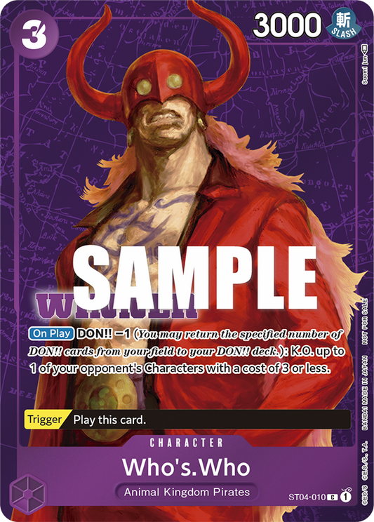 Who's.Who - ST04-010 - Promo Winner