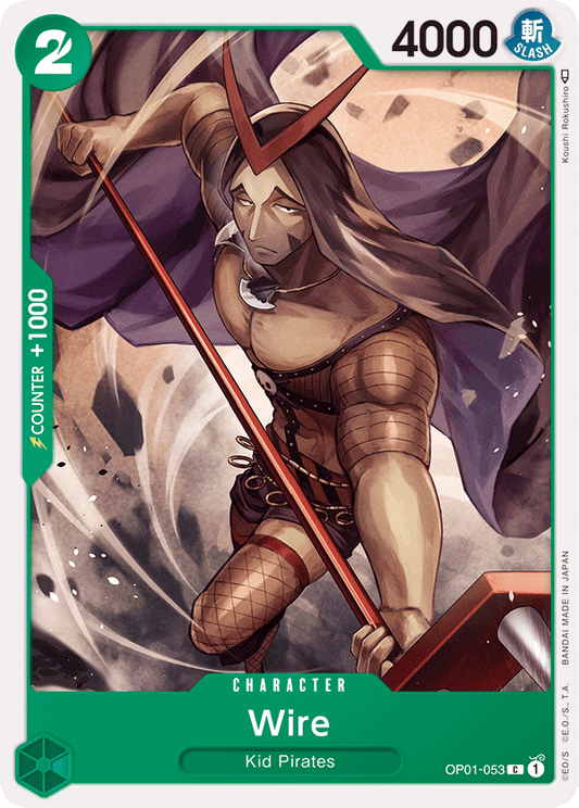 Wire - OP01-053 - Common-One Piece Singles