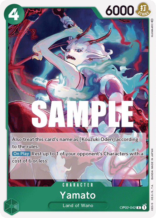 Yamato - OP02-042 - Rare-One Piece Singles